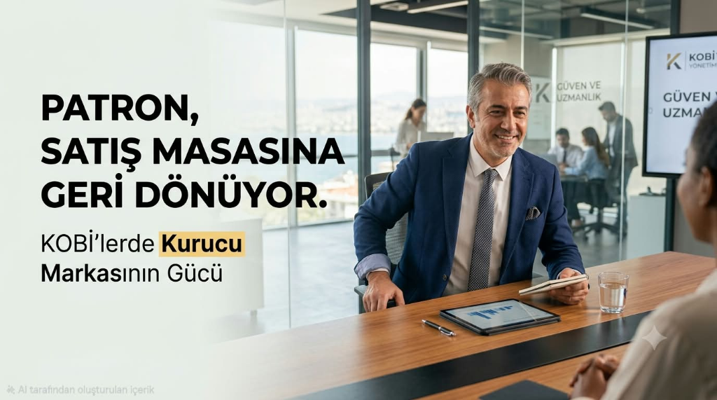 Patron, Satış Masasına Geri Dönüyor